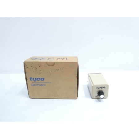 Agastat Time Delay Relay, On Delay, 1 Functions DPDT SSC12FDA